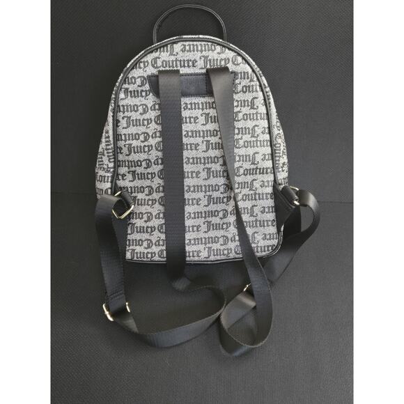 Juicy Couture Gothic Status Black Love Lock Backpack - Picture 2 of 6